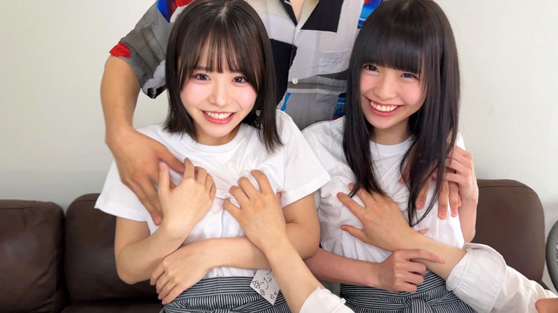 【smjs065】居酒屋バイトの仲良し二人組女子と4Pセックス!