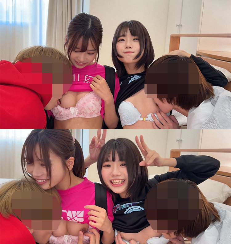 【smub049】バスケ部女子2人組練習終わりの青春ハメ外しセックス