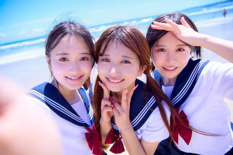 【deaa016】夏、天使たちと戯れる。かりん&こなつ&かほ