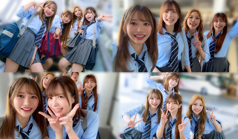 【deaa026】ウチラは最高―！青春ギャル達の修学旅行5P