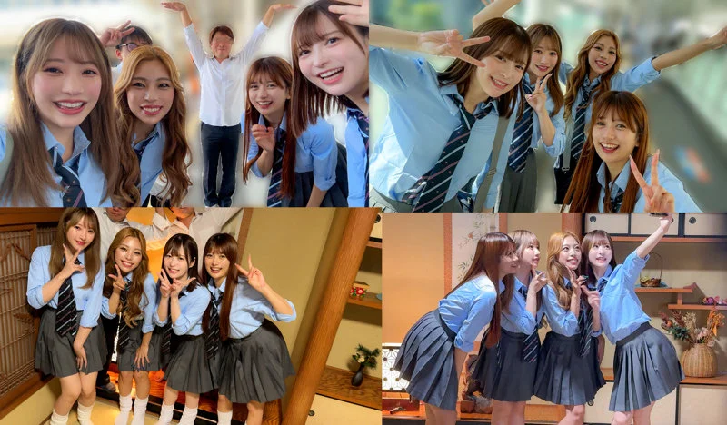 【deaa026】ウチラは最高―！青春ギャル達の修学旅行5P