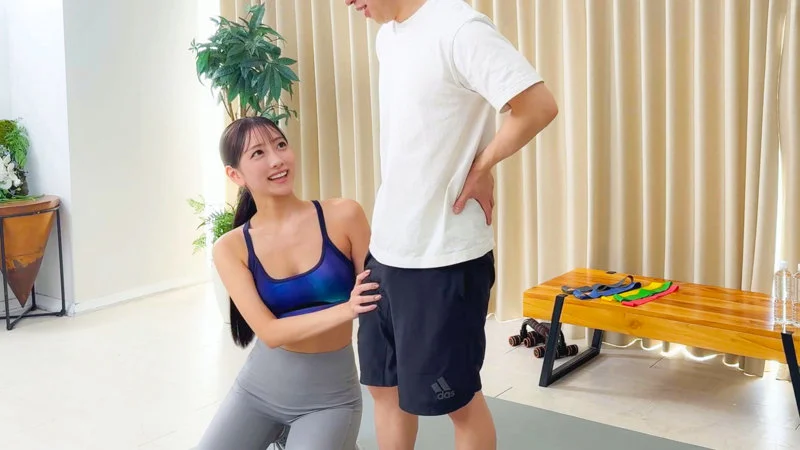 【deas058】密着しすぎる美女トレーナーあやみさん